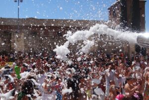 Discomovil con fiesta de la espuma