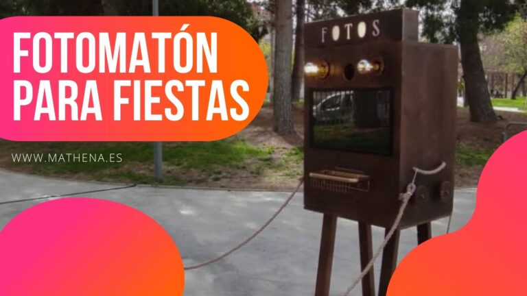Fotomatón para fiestas